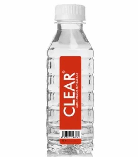 CLEAR WATER BOTTLE