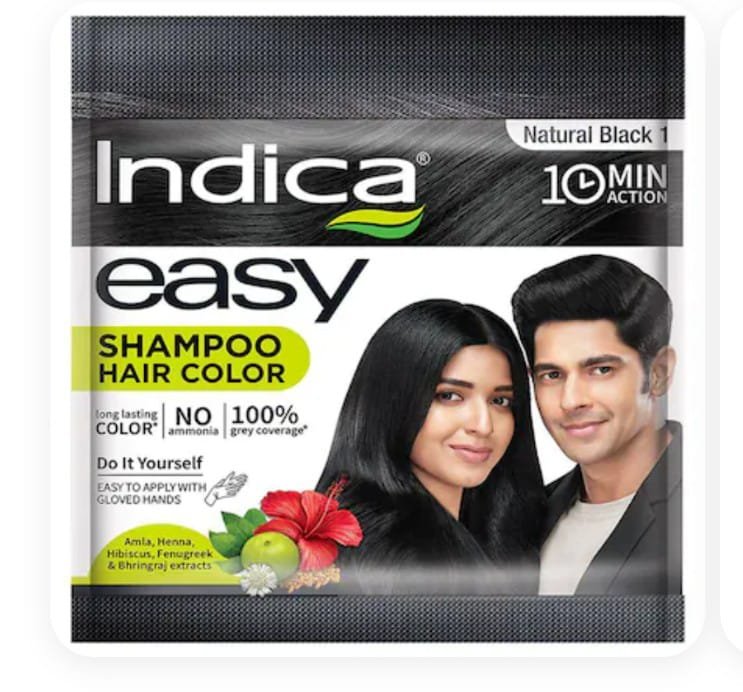 INDICA ESAY SHAMPOO HAIR COLOUR
