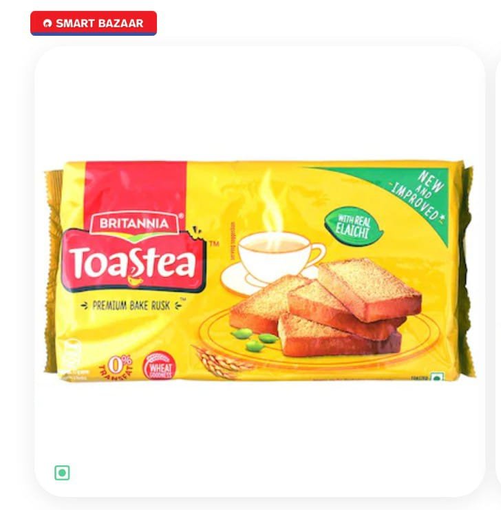 BRITANNIA TOASTEA ELAICHI BAKE RUSK