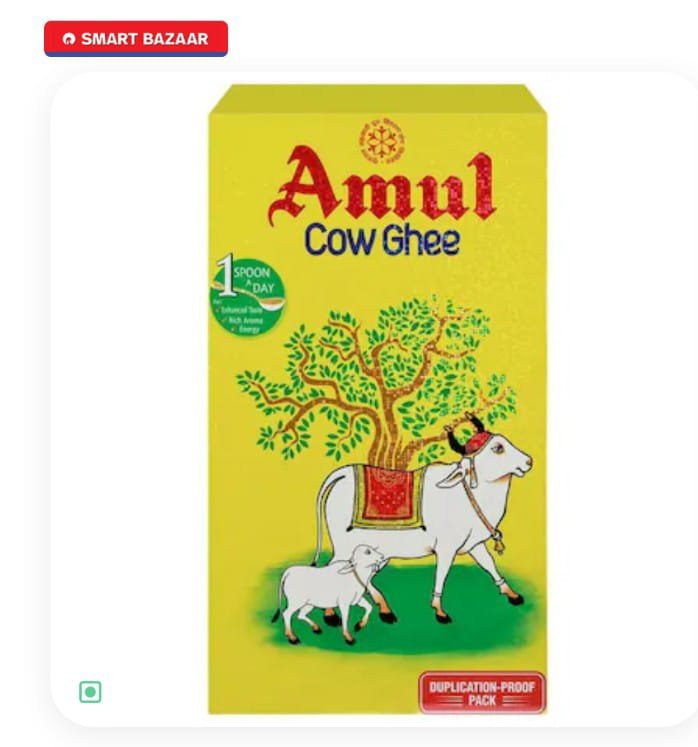 .AMUL COW GHEE.