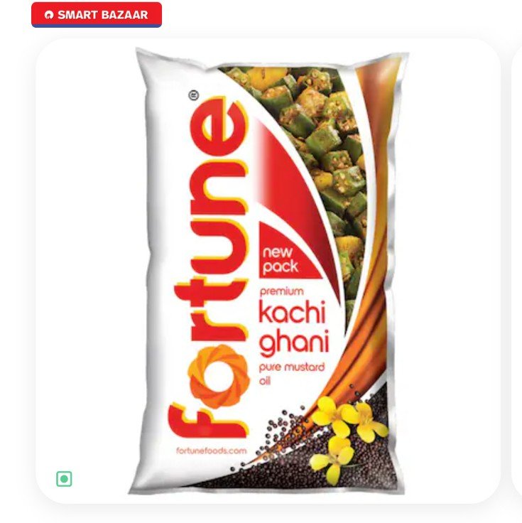 Fortune Premium Kachi Ghani Pure Mustard Oil