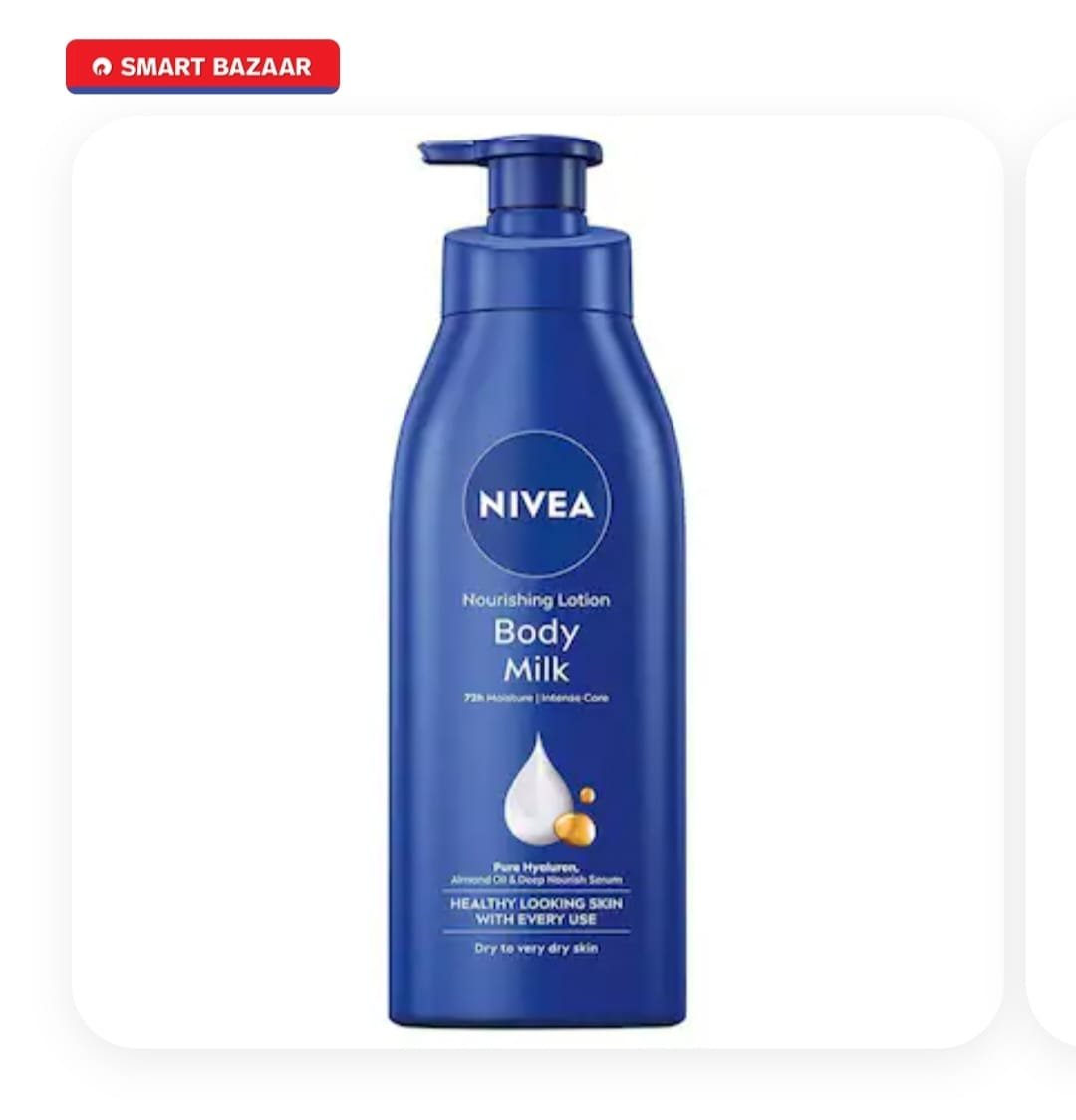 NIVEA BODY MILK NOURISHING  LOTION