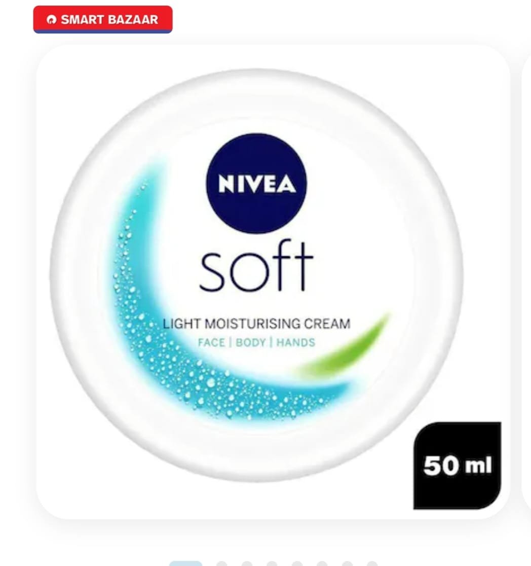 NIVEA SOFT VITAMIN E LIGHT MOISTURE
