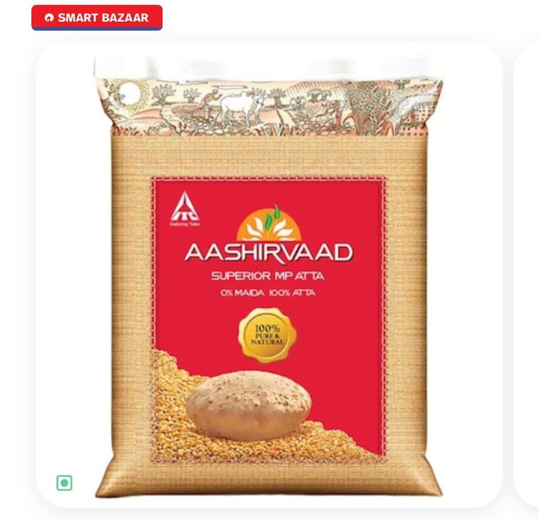 Aashirvaad Superior Whole Wheat MP Atta